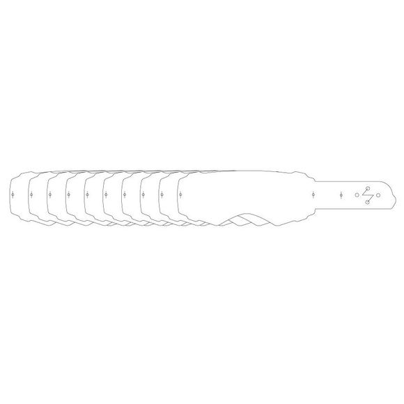 Tear-offs airscreen set of 10 for aeroRef: ASM0046 / 001-023-05