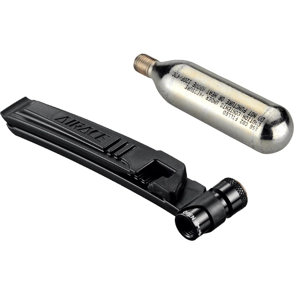 Airace HANDY-E Inflator for CO2 Cartridges + Plastic Tyre Lever