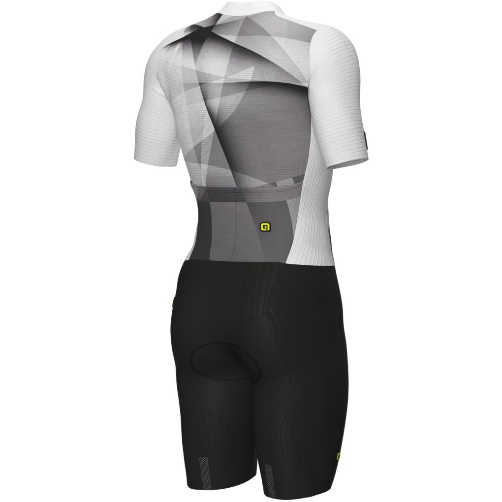 Alé R-EV1 Watt 3.6 Short Sleeve Skinsuit Men - white