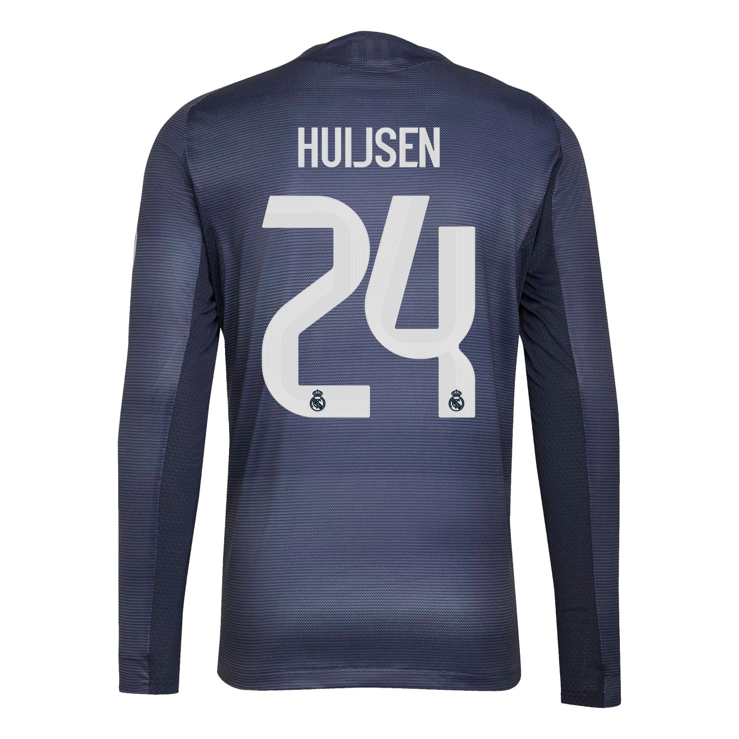 Mens Away Long Sleeve Authentic Shirt 25/26 Navy