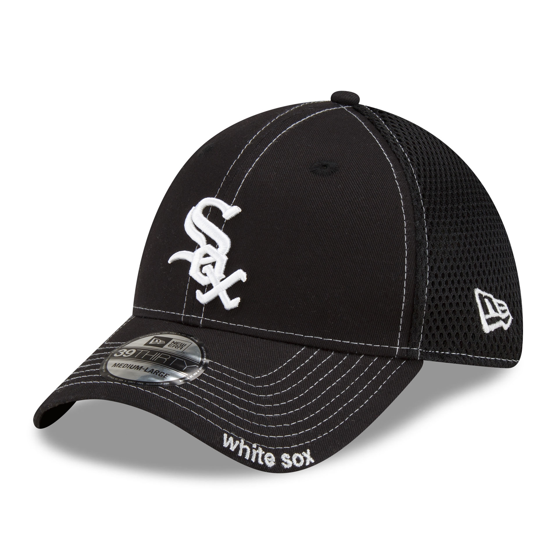 Chicago White Sox Team Neo New Era 39THIRTY MLB Cap