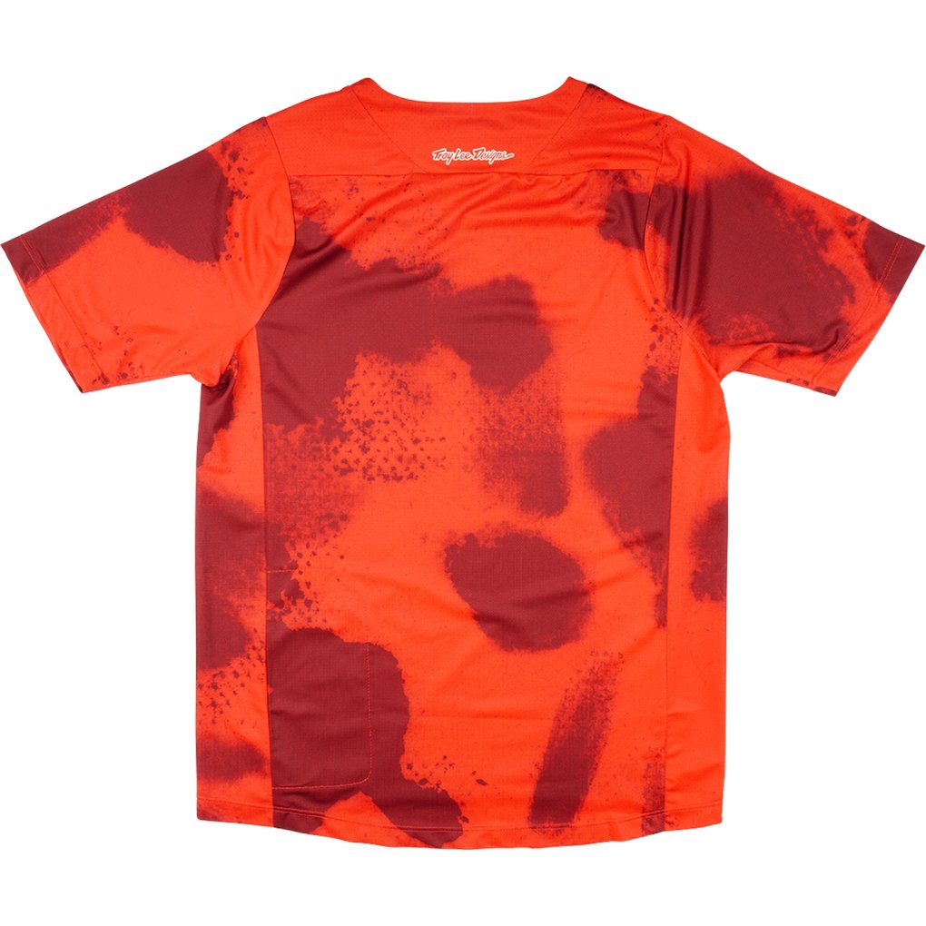 Troy Lee Designs Skyline Short Sleeve Jersey Kids - Flared Fiery Red