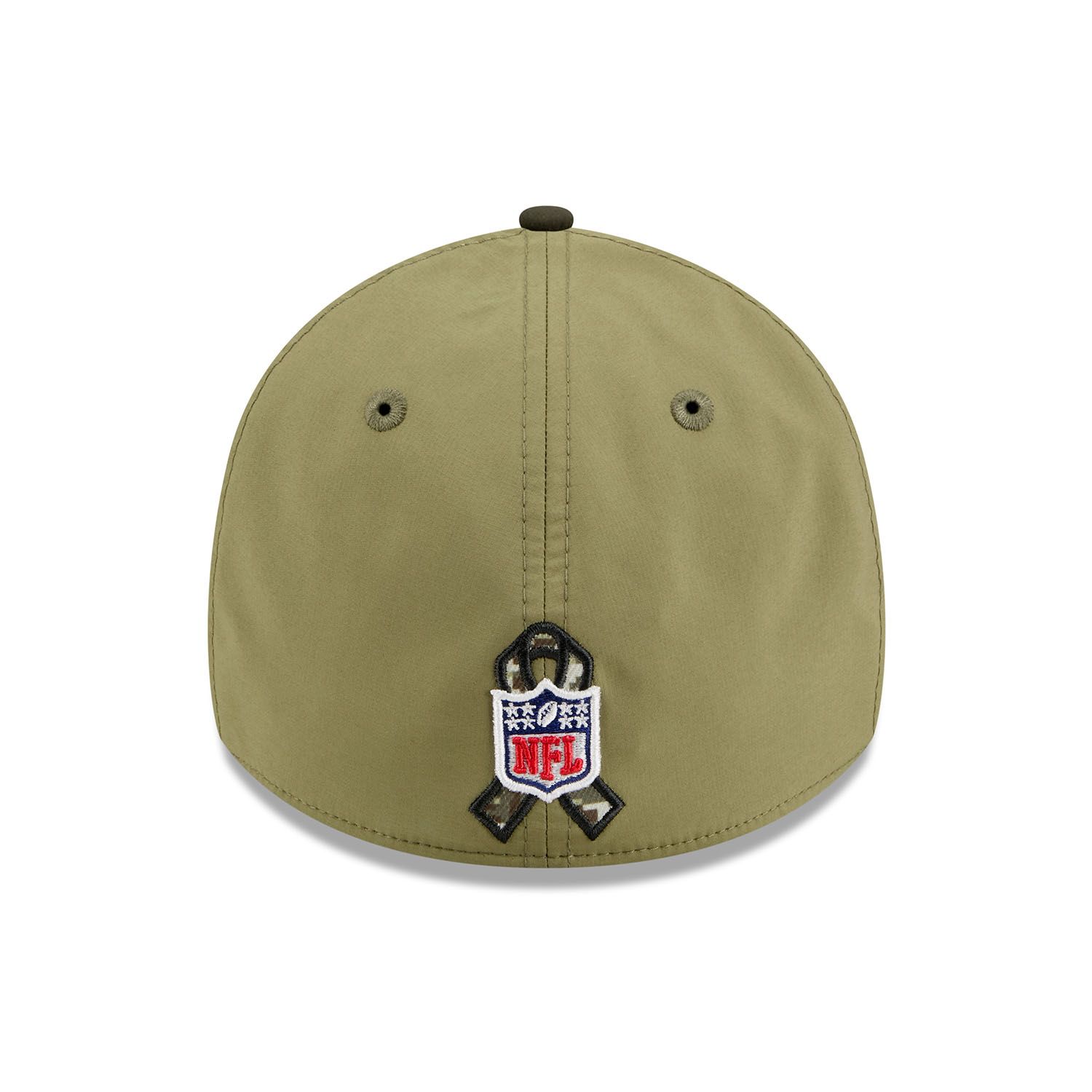 Baltimore Ravens 2025 NFL Salute to Service 39THIRTY Flex Cap Olive