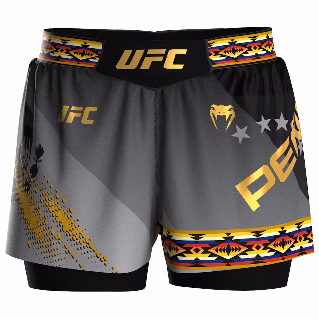 Women's UFC Unrivaled by VENUM Black Julianna Pena Short Fit Fight Short