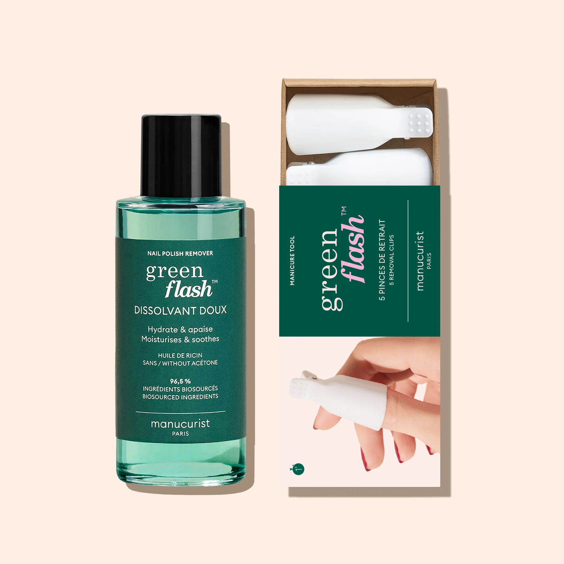 Green Flash Remover & Clips Duo