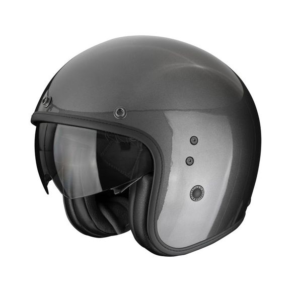 Casque jet Scorpion Exo BELFAST EVO - SOLID - GrisRef : SC0881