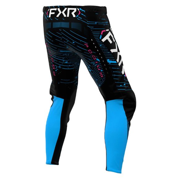 FXR PODIUM MX 25 2025 cross pants - Black / BlueRef: FXR0824