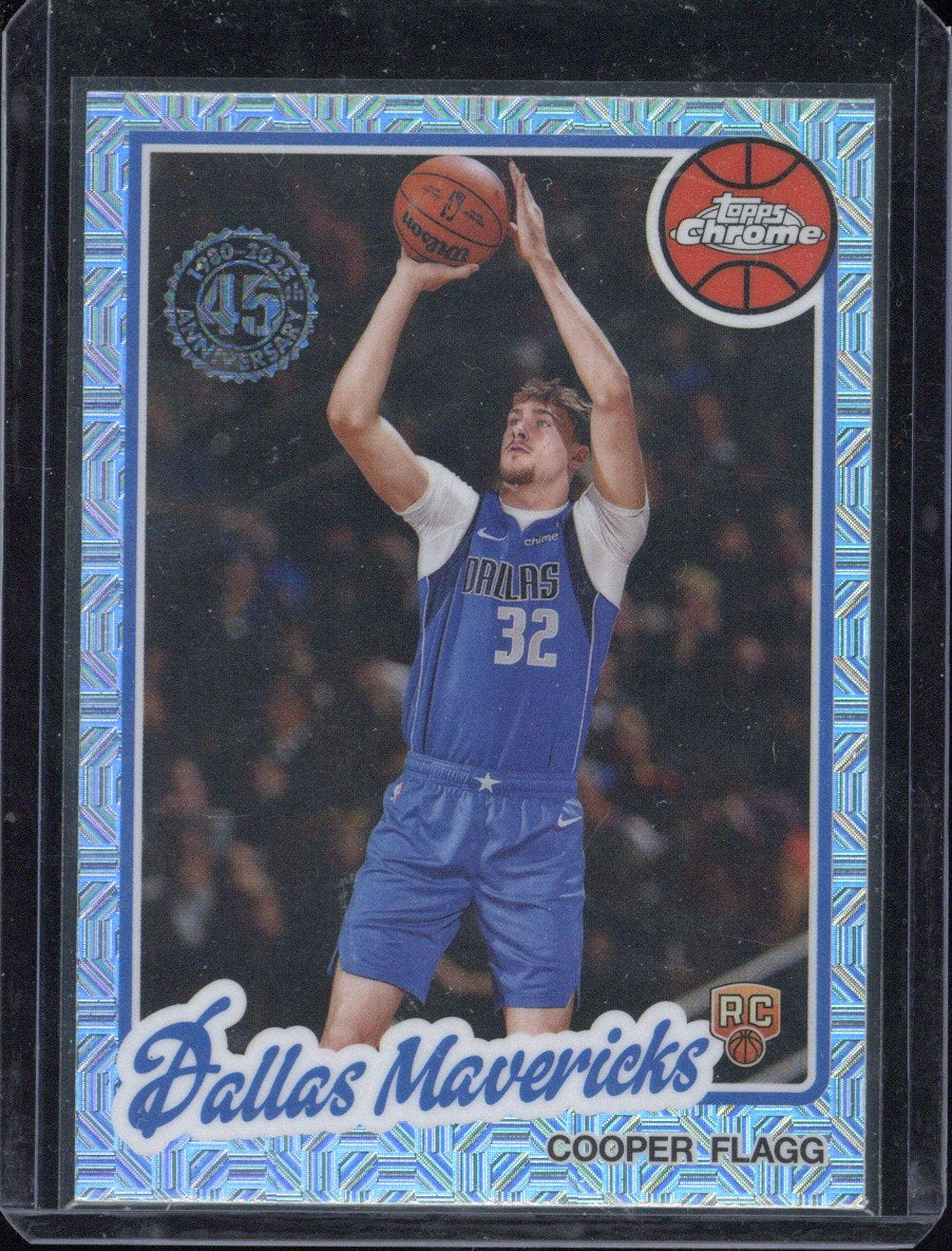 2025 Topps Chrome Cooper Flagg RC Mojo Refractor #TC-CF
