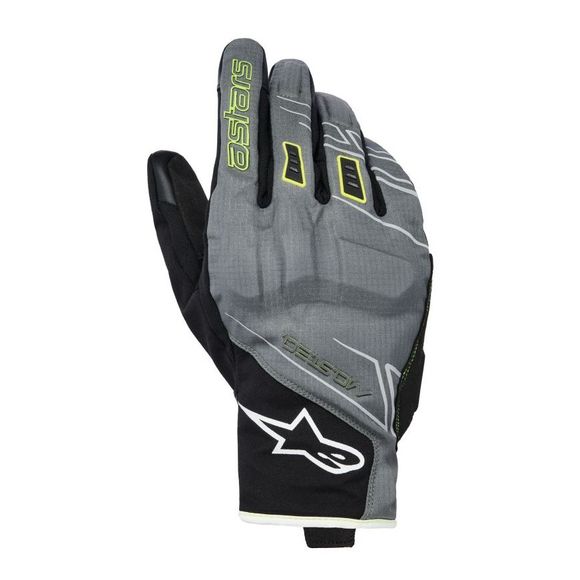 Waterproof Moblast Alpinestars Gloves - Gray / YellowRef: AP3891