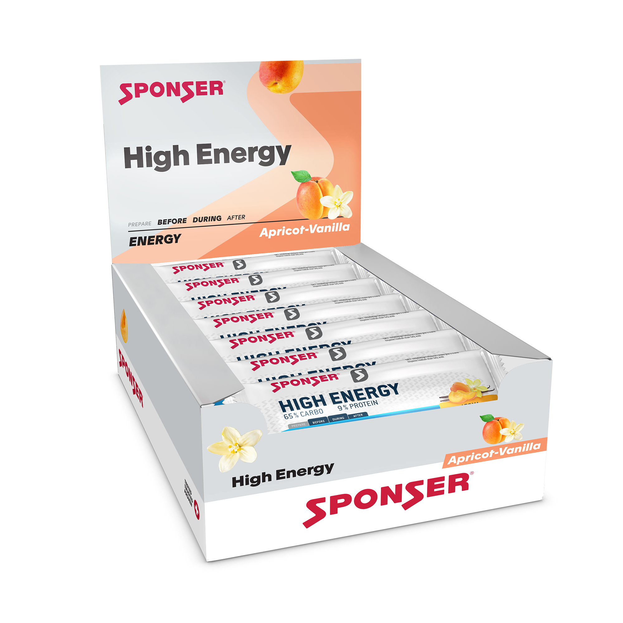 High Energy Bar | Apricot-Vanilla