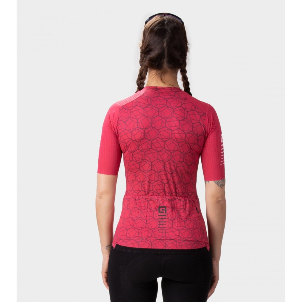 Alé R-EV1 Velocity Short Sleeve Jersey Women - bordeaux