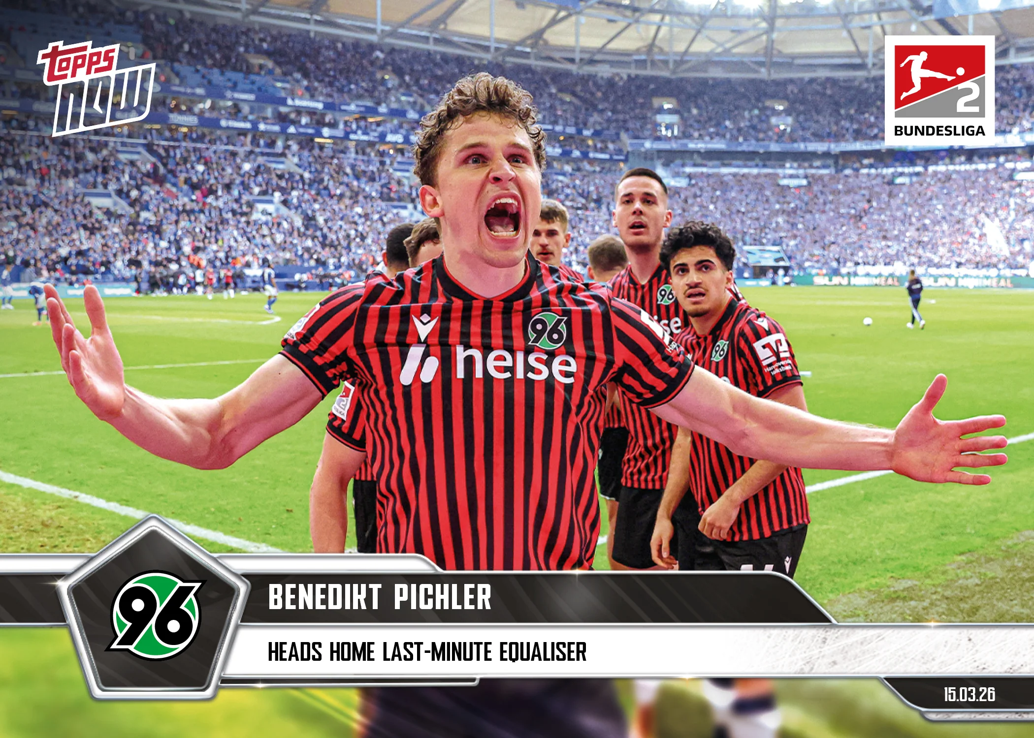 Benedikt Pichler - 2025-26 Bundesliga Topps NOW® - Card 151