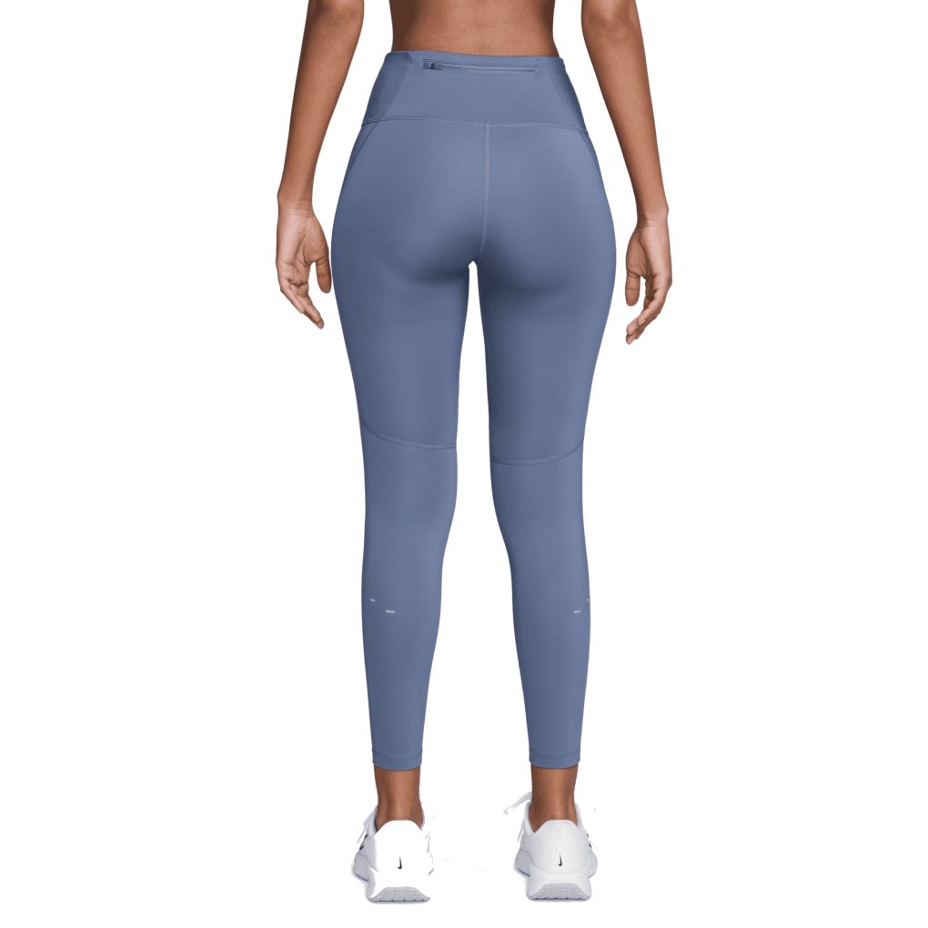 Nike Tempo Swoosh Run 7/8 Leggings Women - world indigo/black/reflective HV2304-499