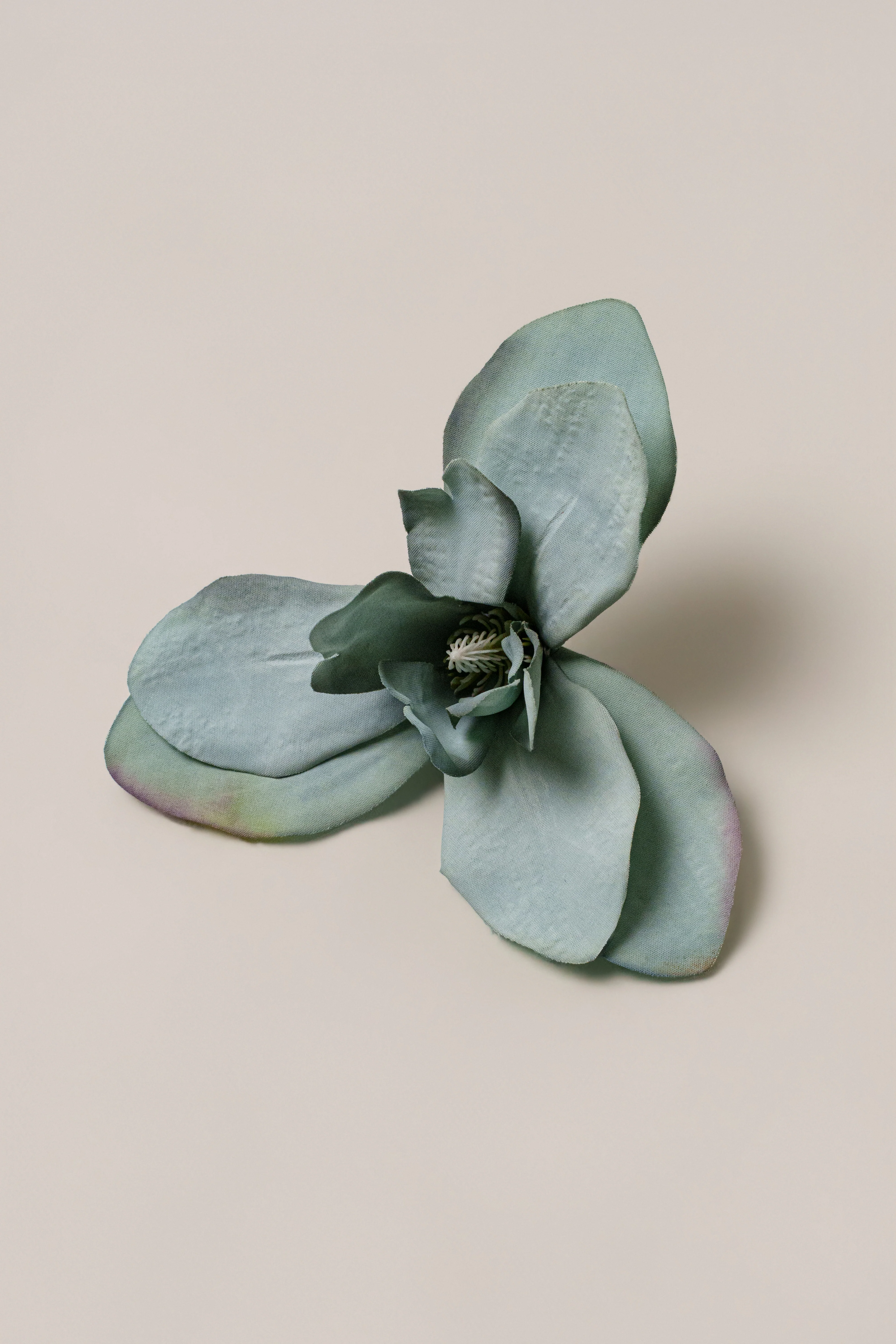 Sage Coastal Orchid Hair Clip
