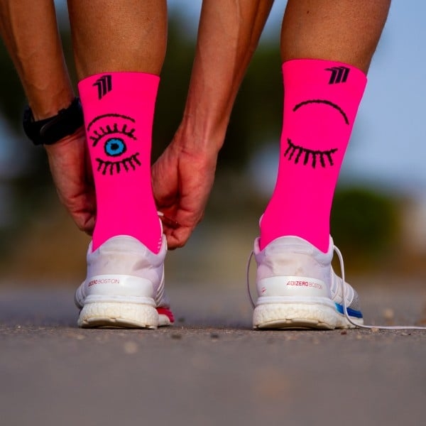 SPORCKS Running Socks - Eye Pink