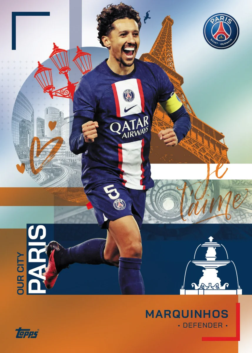 Topps Paris Saint - Germain Team Set 2023 - Topps UK