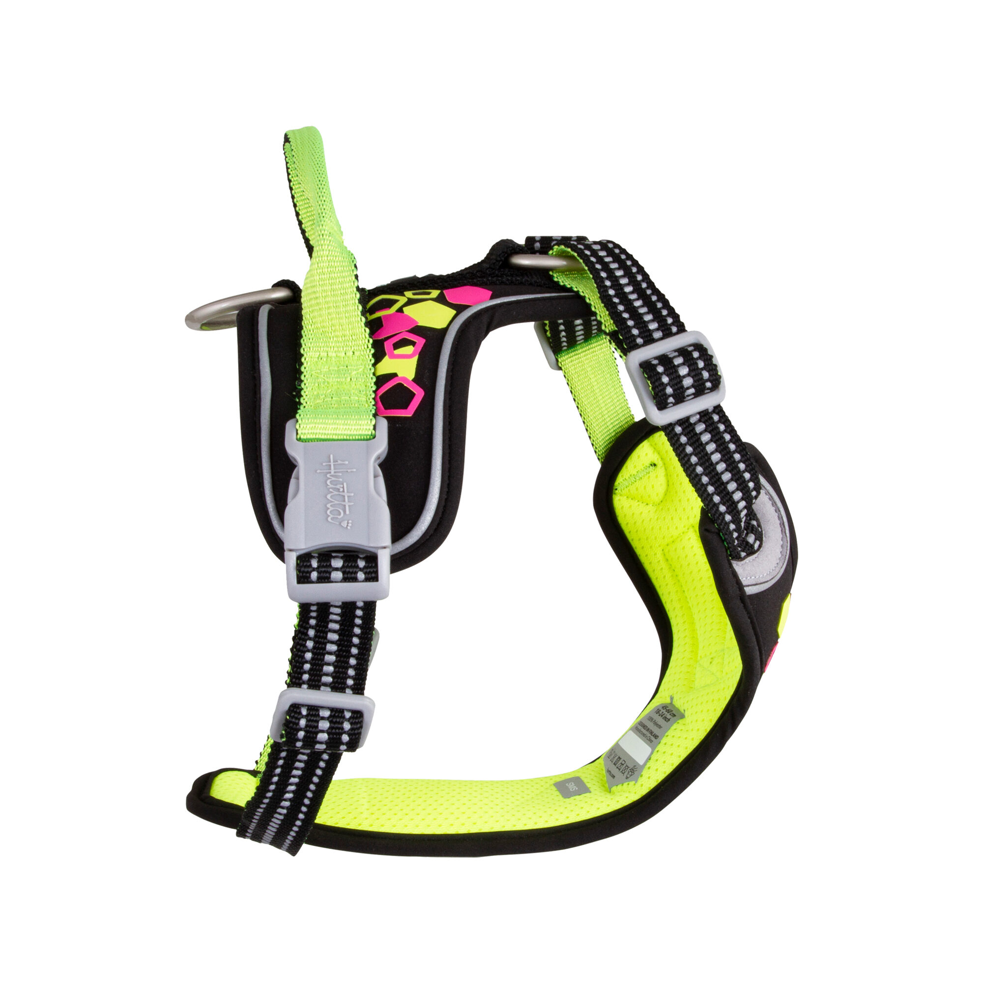 Hurtta Weekend Warrior Harness - Neon Licorice 40-45 cm