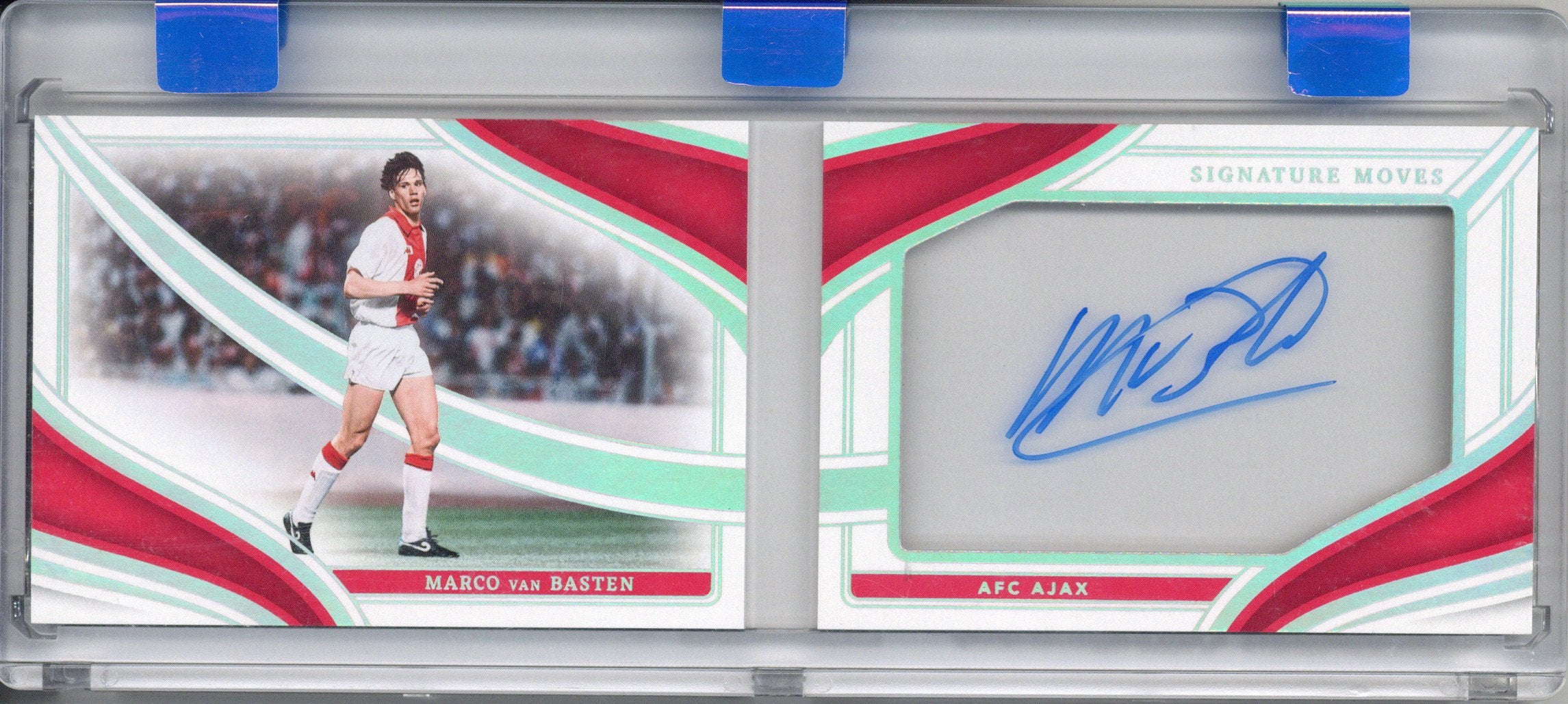 2023-24 Immaculate Collection Signature Moves Booklet Marco Van Basten Auto 04/99 #SMA-MVB