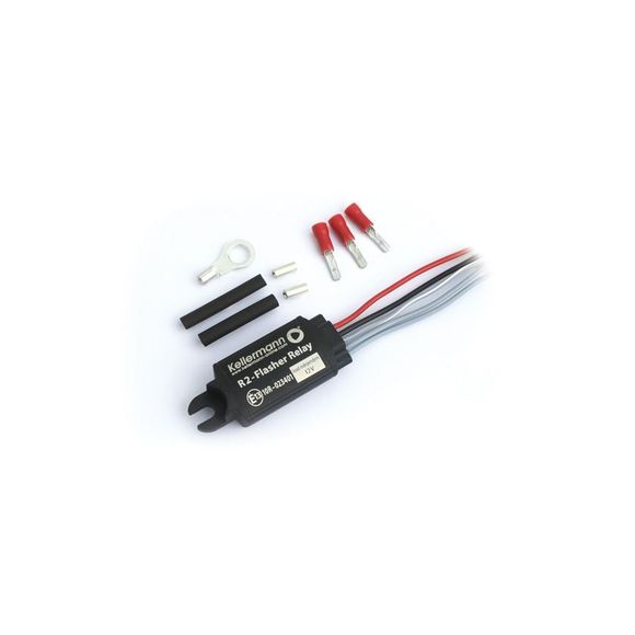 Kellermann R2 Universal Turn Signal Relay - BlackRef: Kel0012 / Ke123970