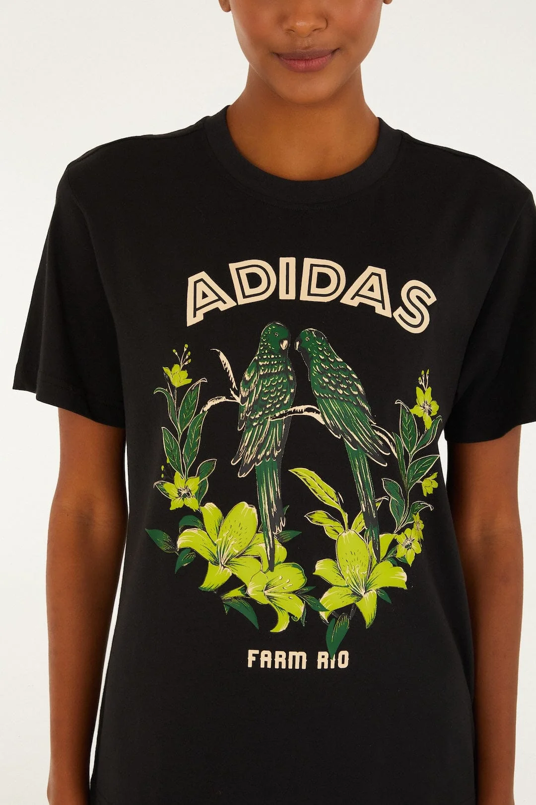 Birds Black Adidas T-Shirt