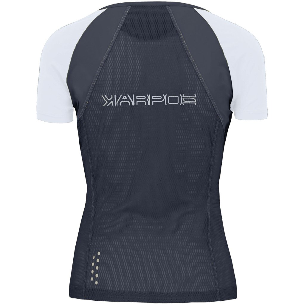 Karpos Lavaredo Evo Running Jersey Women - ombre blue/bright white