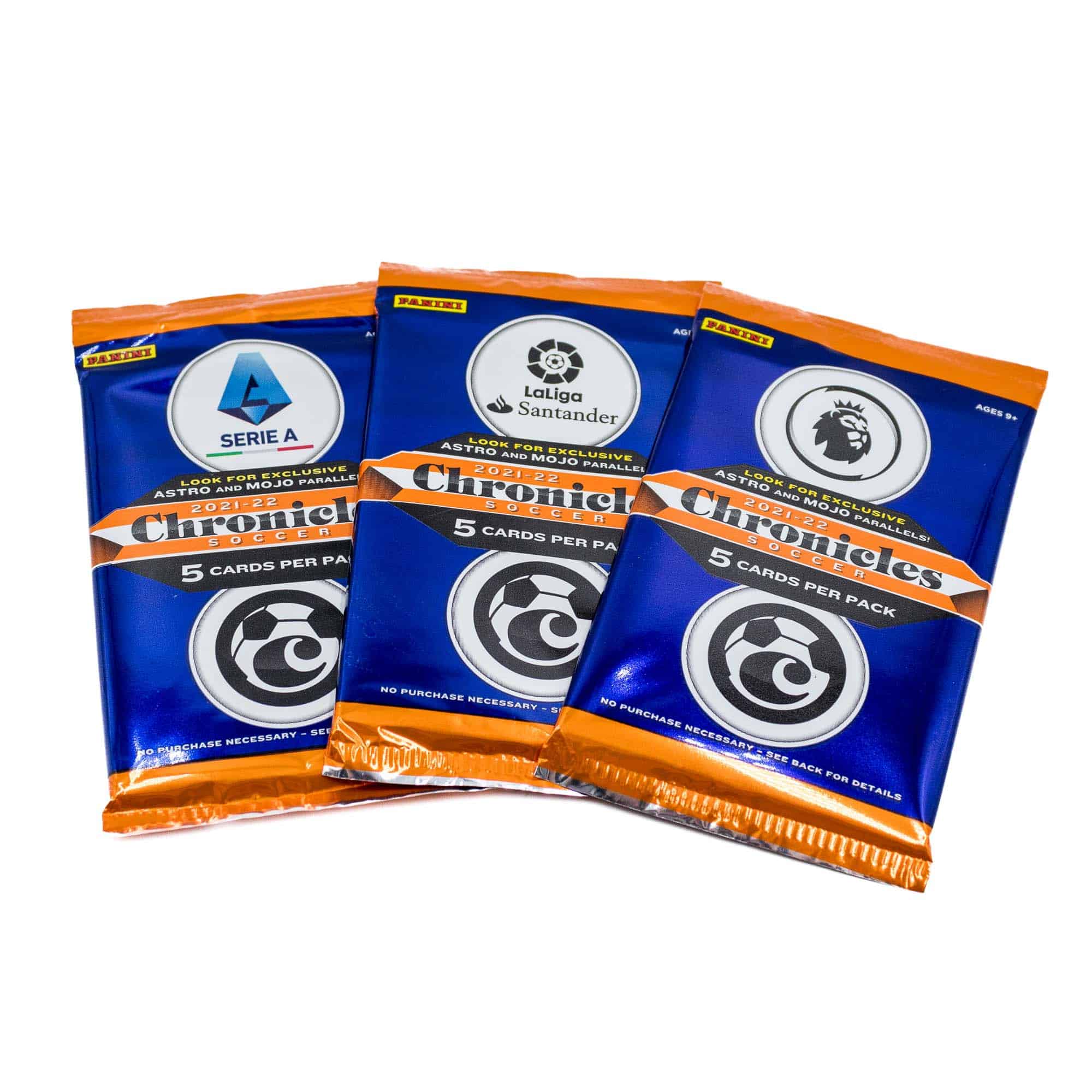 2021/22 Panini Chronicles Soccer Multi Cello Pack