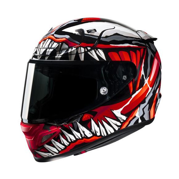 HJC RPHA 12 Full Face Helmet - MAXIMIZED VENOM MARVEL - Black / RedRef: HJ1140