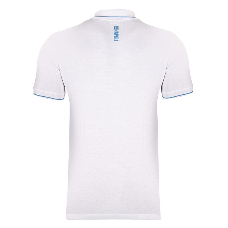 SSC Napoli White Polo 2025/2026