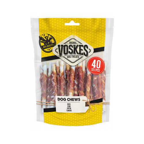 Voskes Rawhide Duck Twist - 400 g