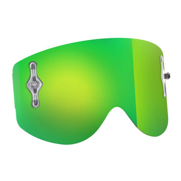 Scott works iridium green mask screen - recoil xi, 80 series, otg87 - greenRef: SCO0818 / 205187284