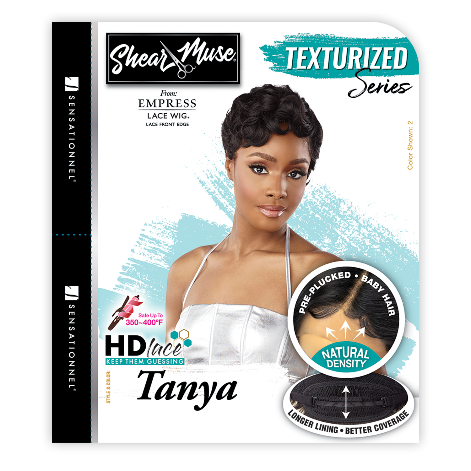 Sensationnel HD Lace Front Wig Empress Edge Shear Muse Tanya