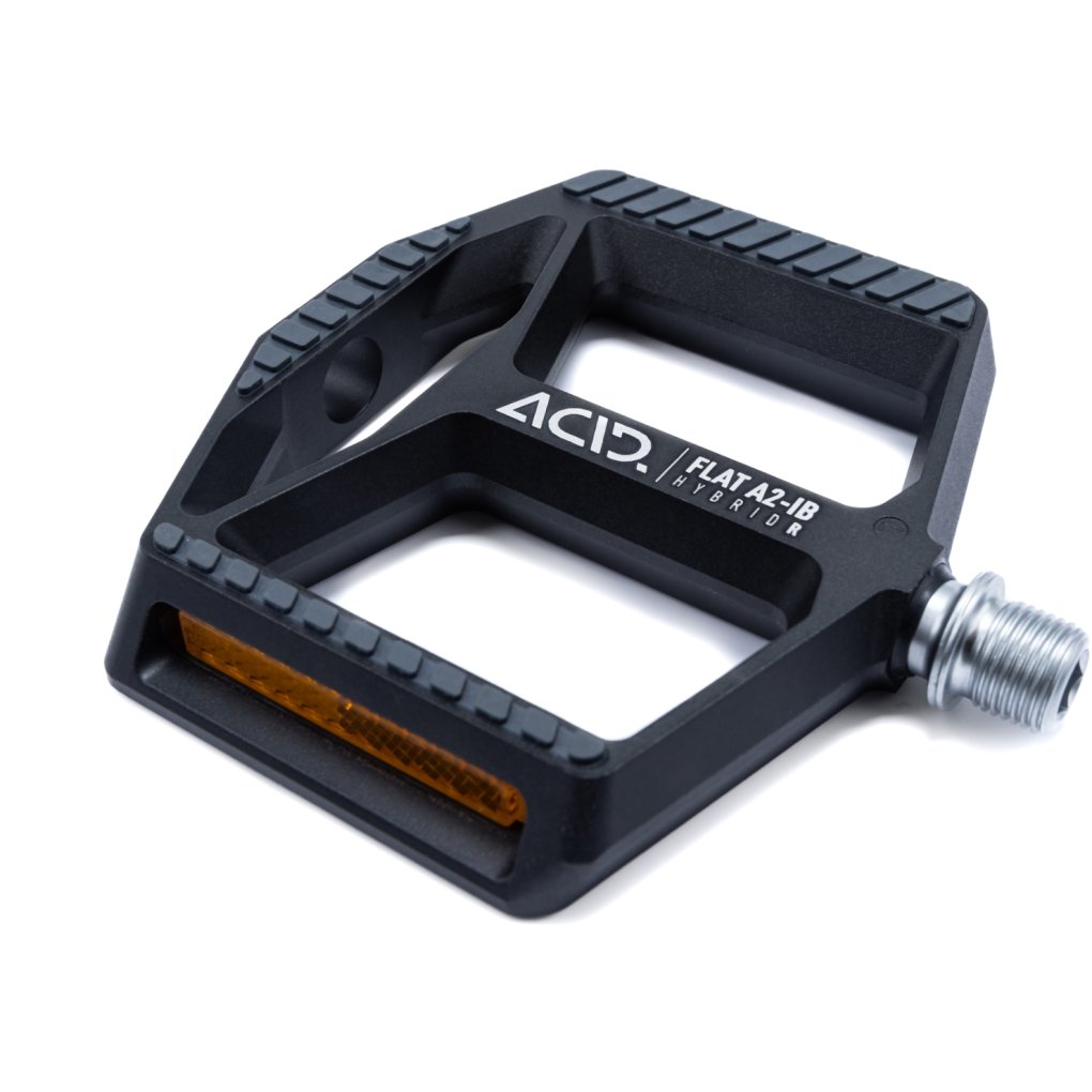 ACID A2-IB Hybrid R Flat Pedals - black