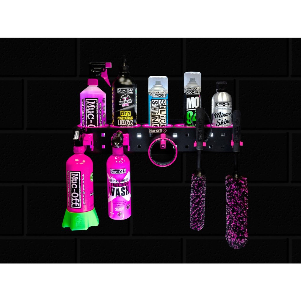 Muc-Off Bottle & Detailing Storage Rack - black