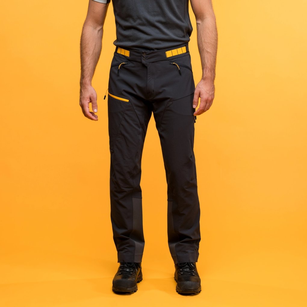 Bergans Y MountainLine Wooltech Softshell Pants Men - dark shadow grey