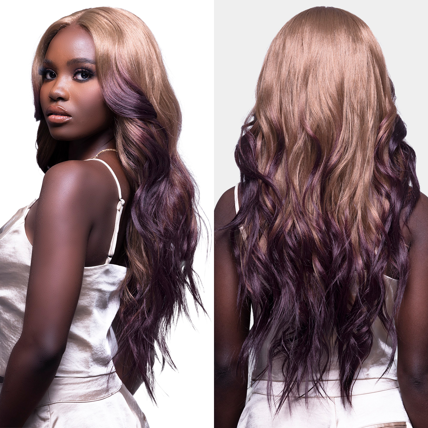 Laude Human Hair Blend HD Lace Front Wig  4