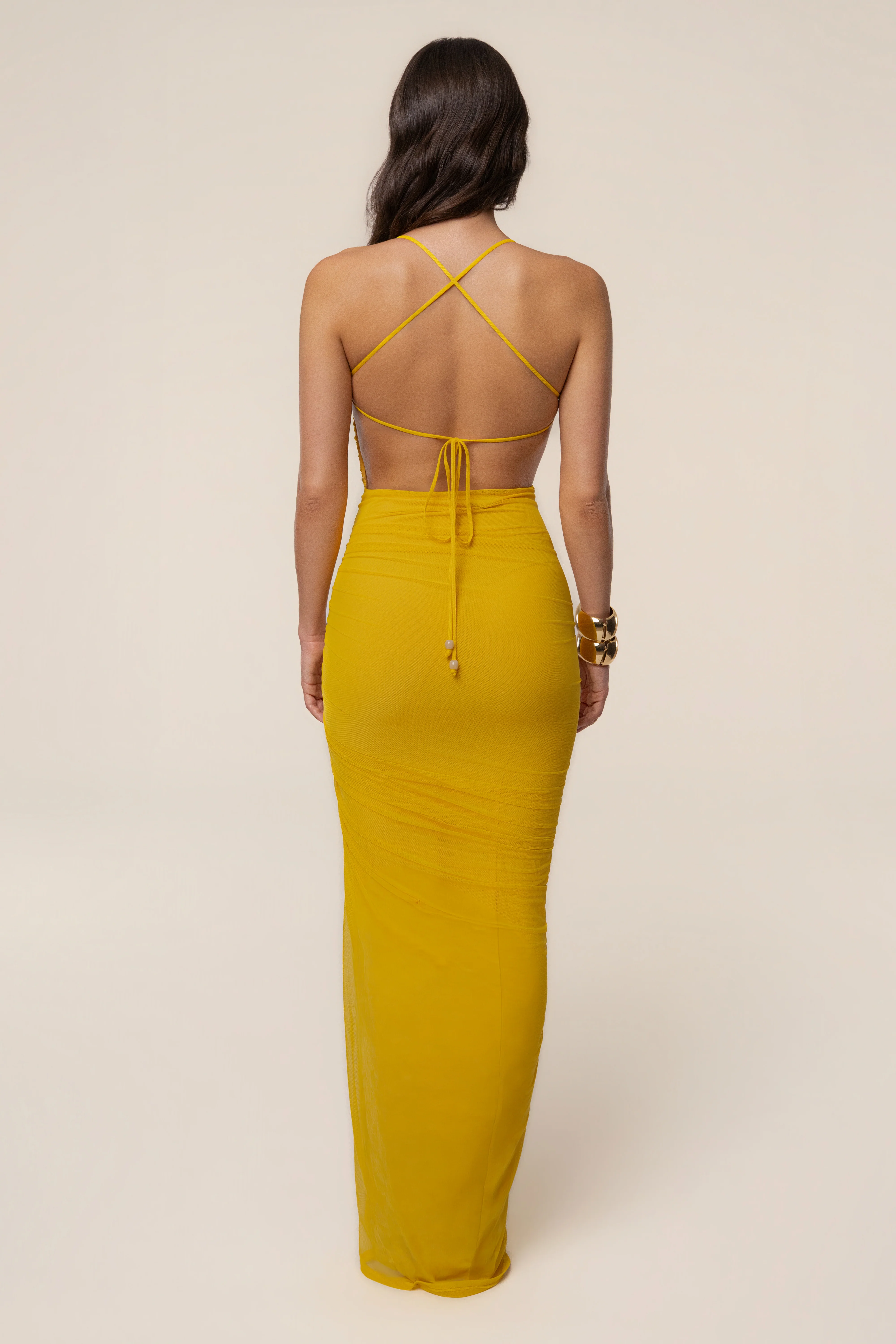 Yellow Sunshine Coast Maxi Dress
