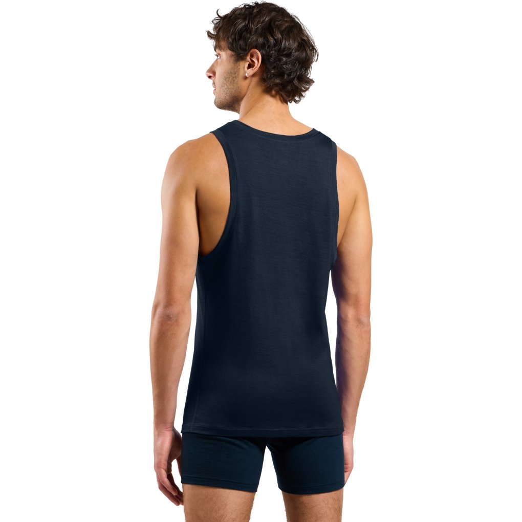Odlo Natural Merino 160 Base Layer Singlet Men - dark sapphire