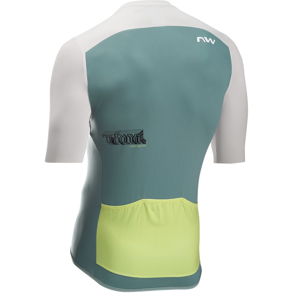 Northwave Essence Evo Short Sleeve - sage/light grey 119