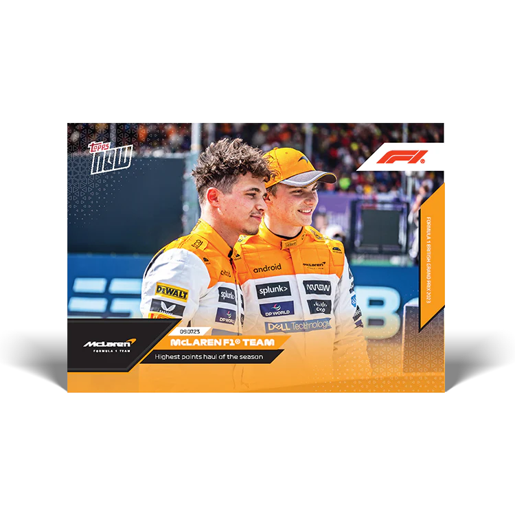 Topps UK - Highest points haul of the season - F1 TOPPS NOW® Card #30