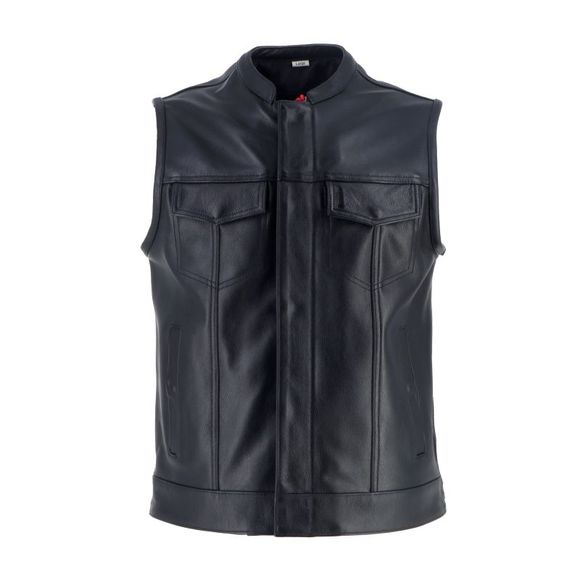 Moto Helstons West - Black vestRef: HS1269