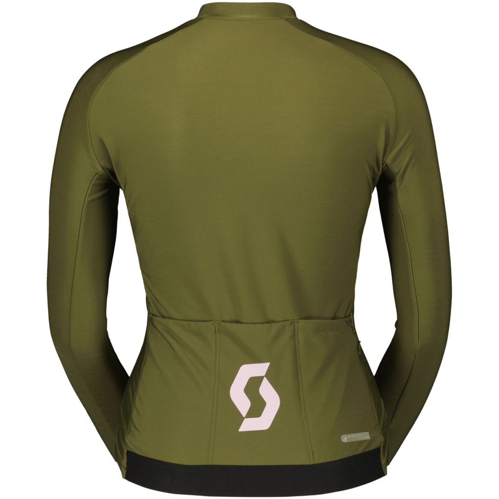 SCOTT RC Pro Warm Longsleeve Jersey Women - fir green/cloud pink