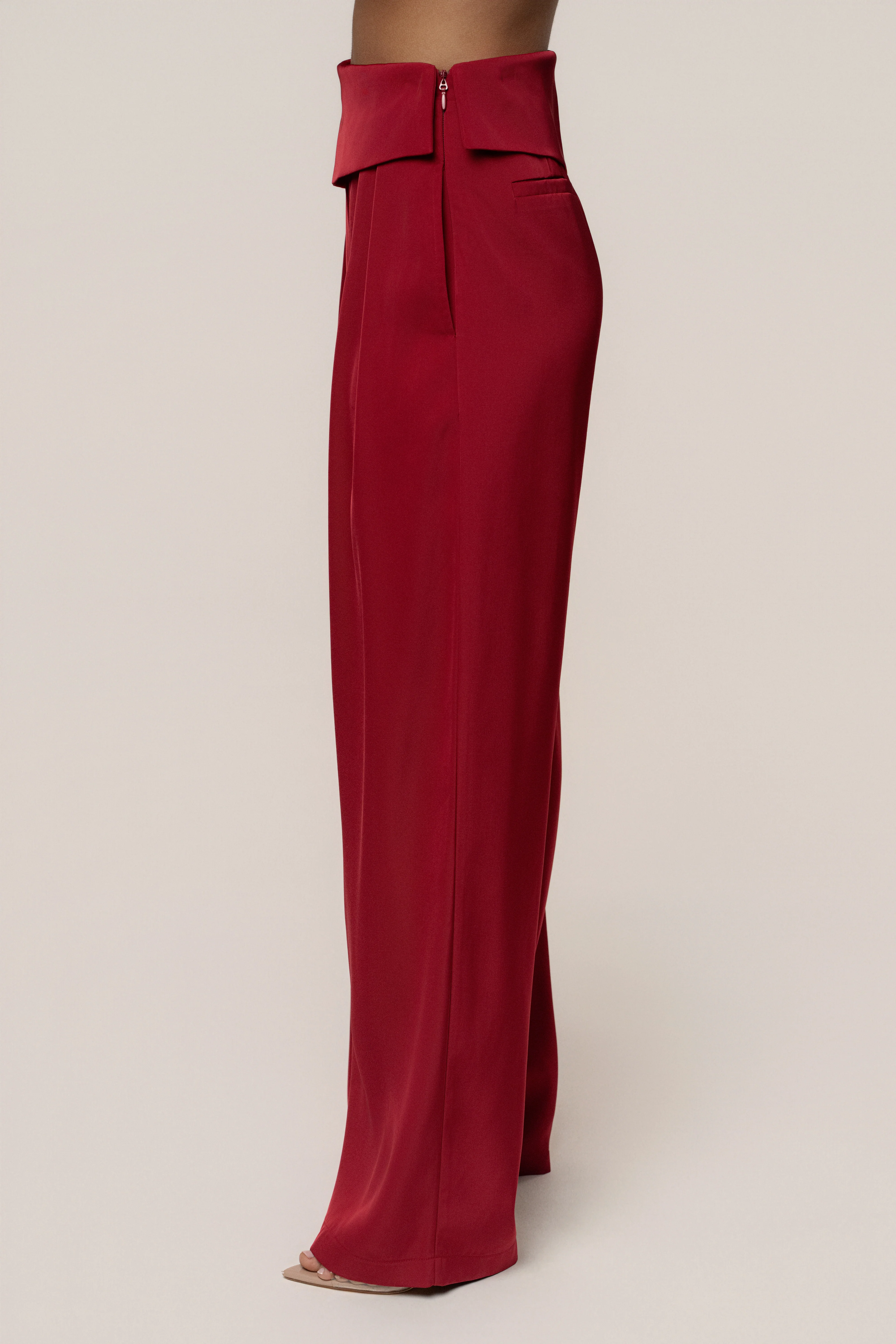 Red Executive Trousers