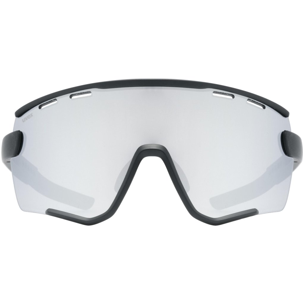 Uvex sportstyle 236 Set Glasses - black matt/mirror silver + clear