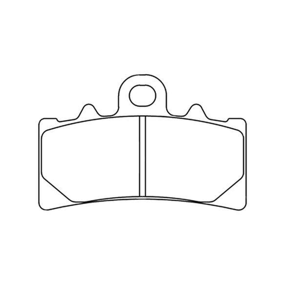 CL Brakes road sintered metal brake pads - 1233XBK5Ref: CLB00088A / 1048278