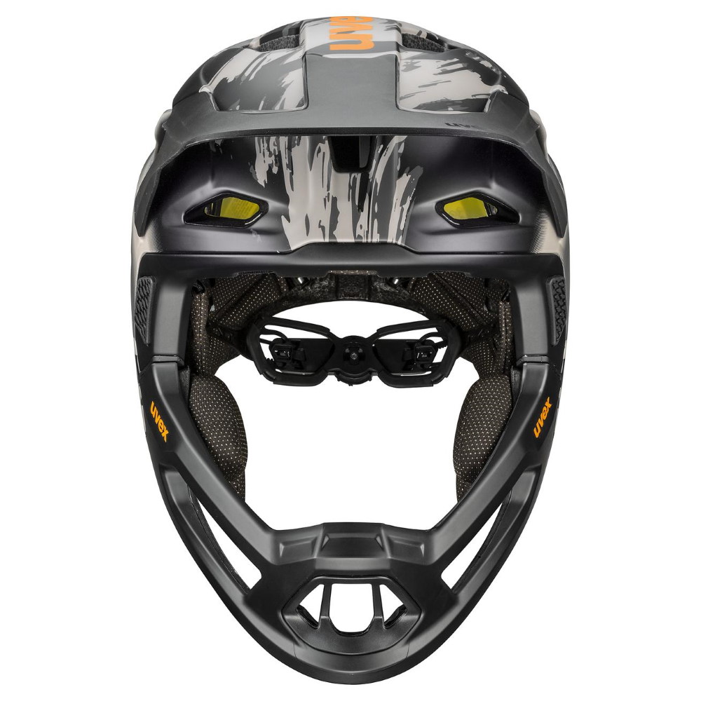 Uvex revolt MIPS Helmet - oak brown-orange matt