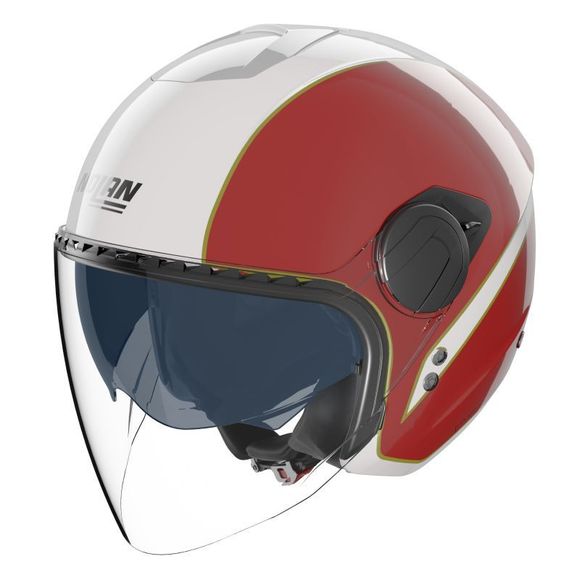Jet helmet Nolan N20-2 Tricolor screw - White / greenRef: NL1730