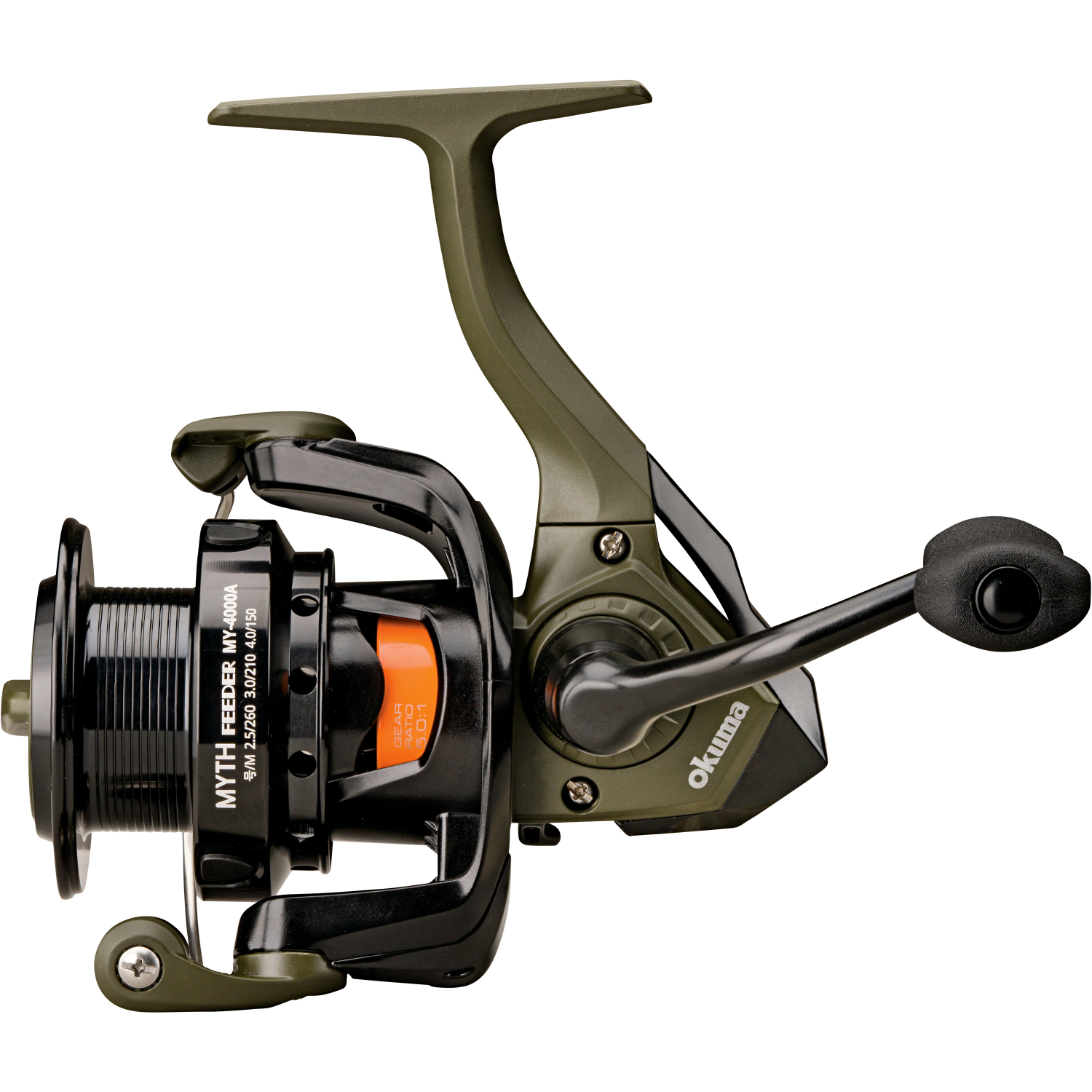 Okuma Stationary reel Myth Feeder