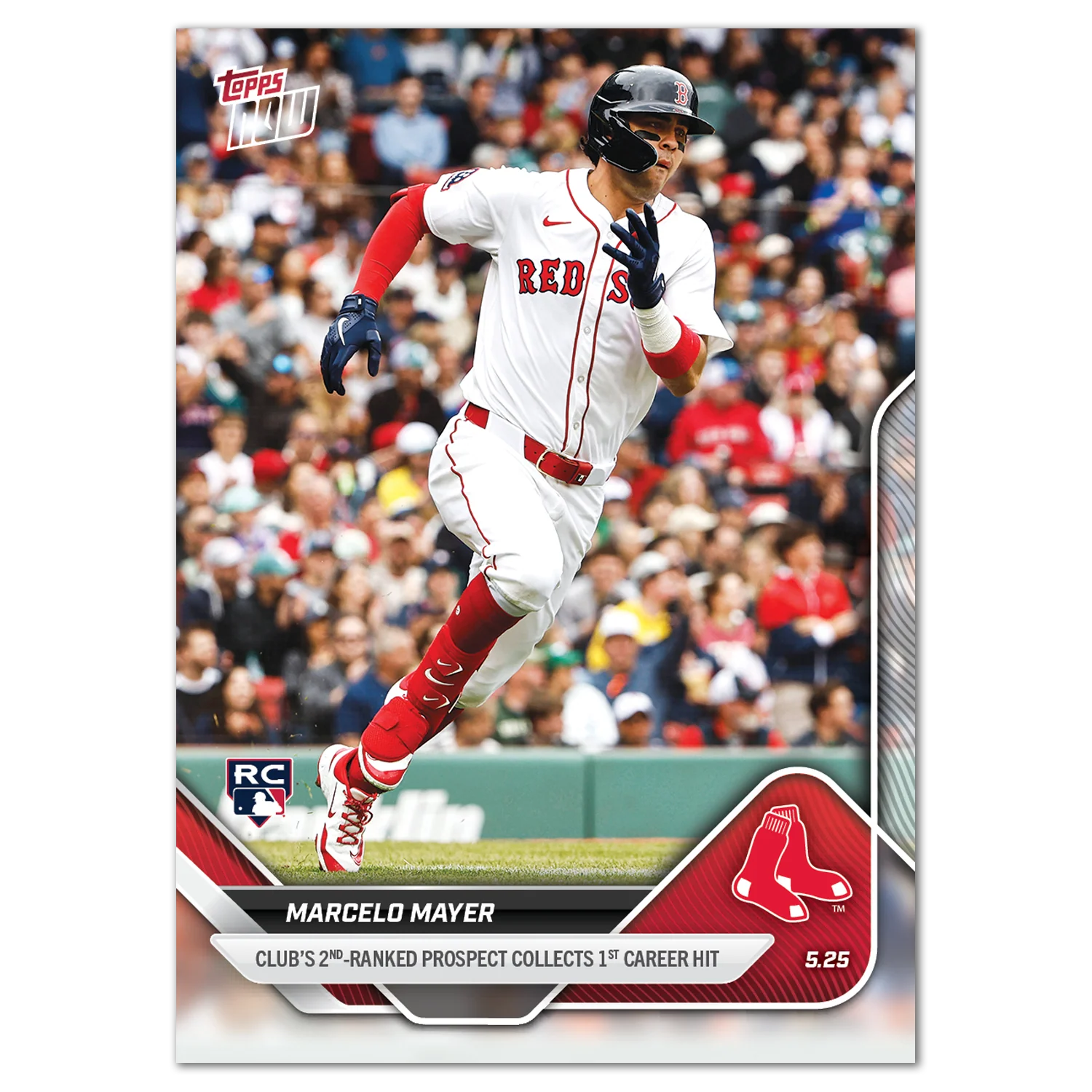 Marcelo Mayer - 2025 MLB Topps NOW® - Card 214