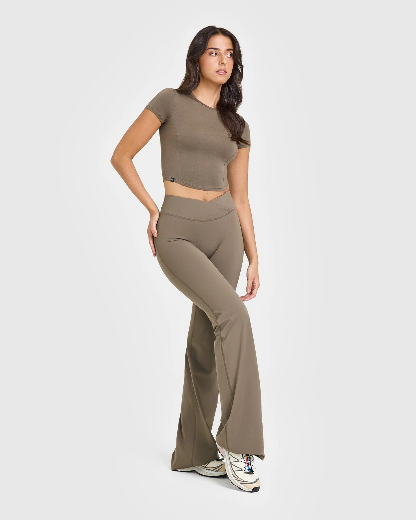 Mellow™ Soft Mid Short Sleeve T-Shirt | Moss Brown