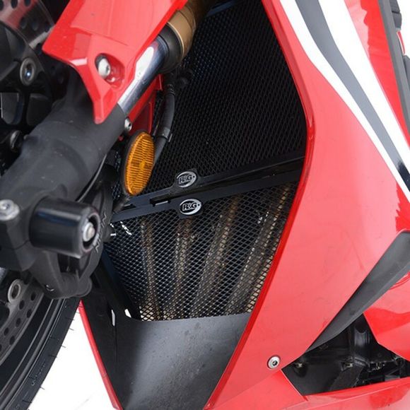 Protection de radiateur R&G Racing Grille collecteur noirHONDA 650 CBR 650 R ABS (RH01) - 2019 - 2023Ref : RGR01476A / 1095987001